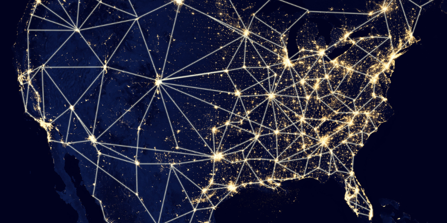 us-map-at-night-with-electric-grid
