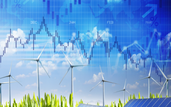 windmills-and-solar-panels-with-energy-market-chart