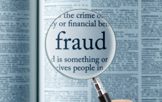 Magnifying-glass-over-word-fraud