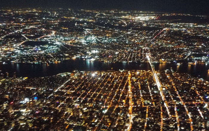 nyc-electric-grid-aeriel-view-at-night