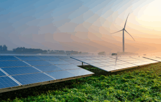 solar-field-with-wind-turbine-in-background